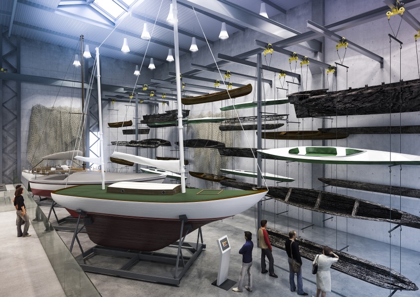 Wizualizacja magazynu studyjnego (Wiz.: mat. pras.)